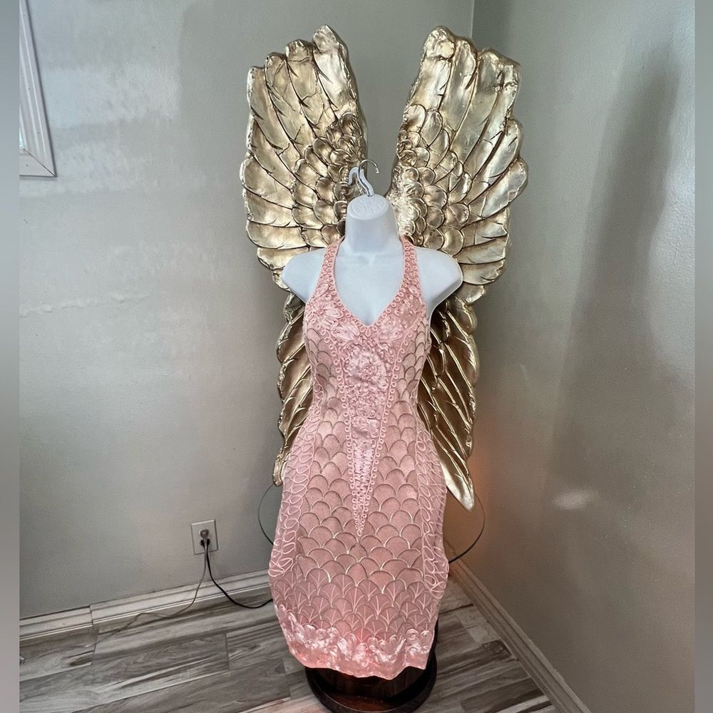 Gorgeous Sue Wong Nocturne Size 2 Pink Dress